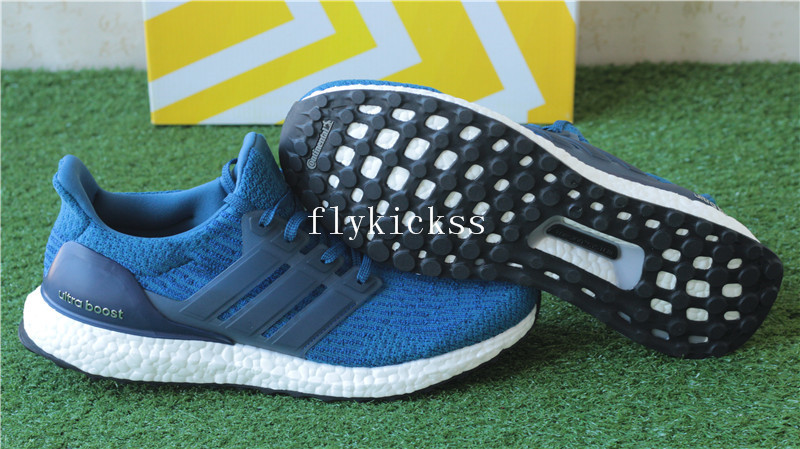 Real Boost Adidas Ultra Boost 3.0 Blue BA8844